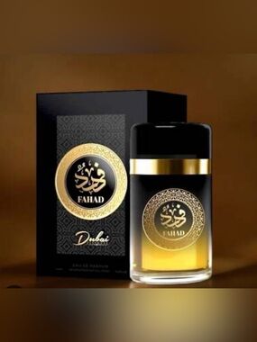 New! Fahad Dubai Parfum - Black & Gold Bottle